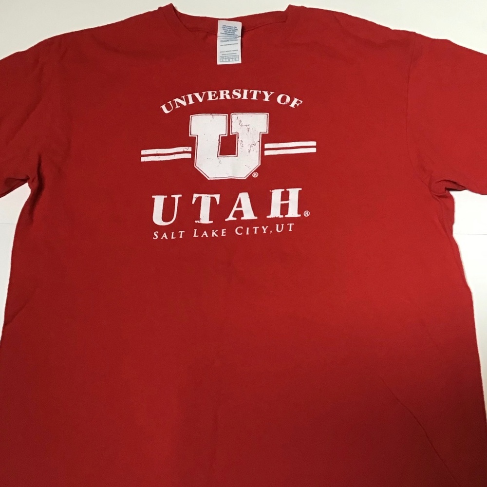 The University of Utah Red T-Shirt, College Tee